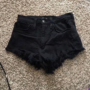 High waisted shorts